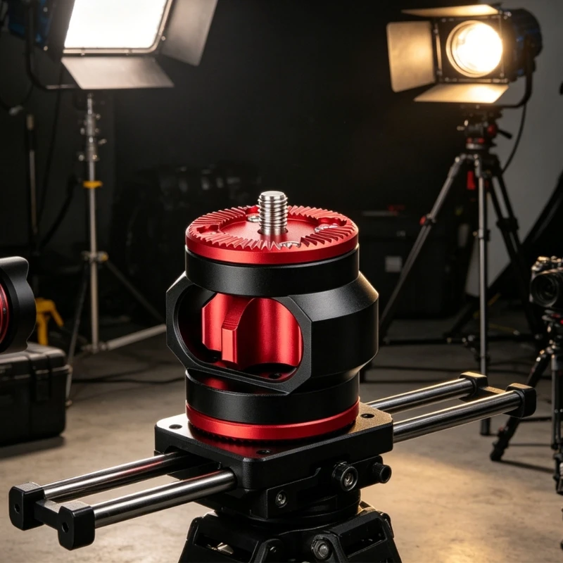  Heavy Duty Aluminum Camera Gear Reinforced Teeth Rosette Shaped Mounting