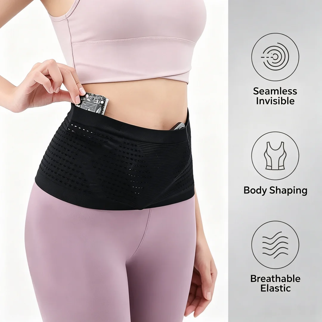 Women'S Yoga Bags - Cintura da yoga e corsa senza