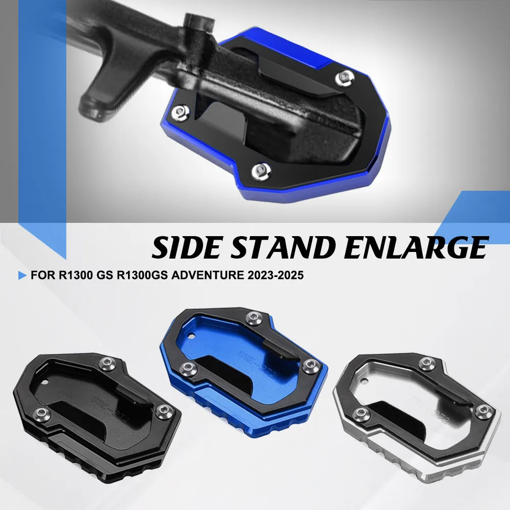 

R 1300 GS Motorcycle Accessories Aluminum Side Stand Foot Extension Kickstand Pad For BMW R1300 GS R1300GS Adventure 2023-2025