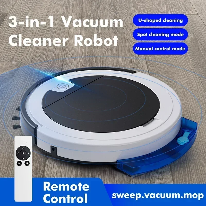 Intelligent Sweeping Robot Large Water Tank Mobile App Remote Control Planning and Cleaning Line Low Noise 2000 Pa Large Suction