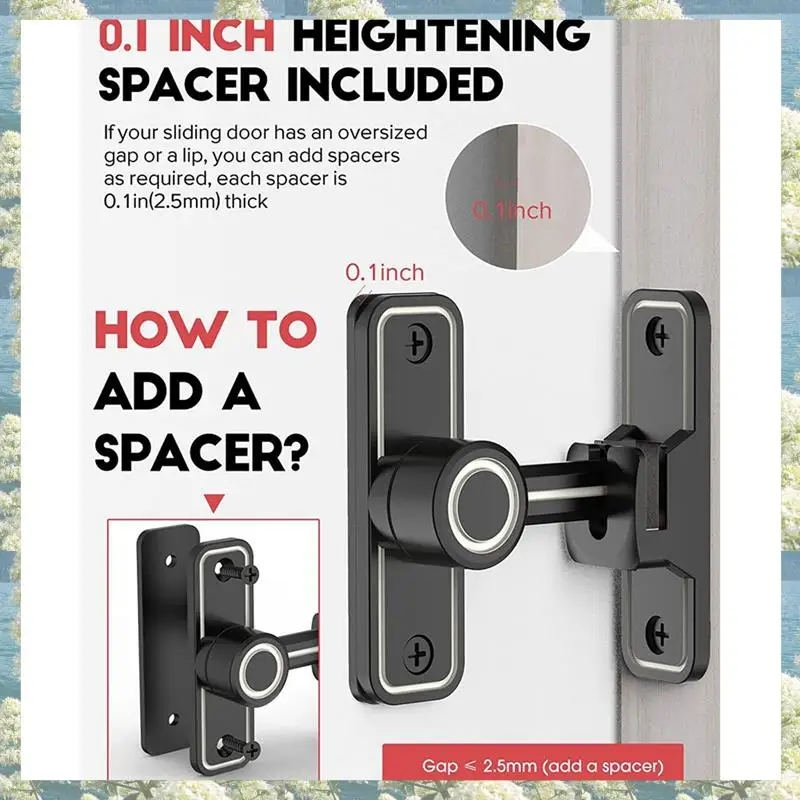 Kait Gerbang Tugas Berat 90 Derajat Sudut Kanan Kunci Pintu Gudang Anti Maling Kait Kunci Pintu Geser untuk Taman