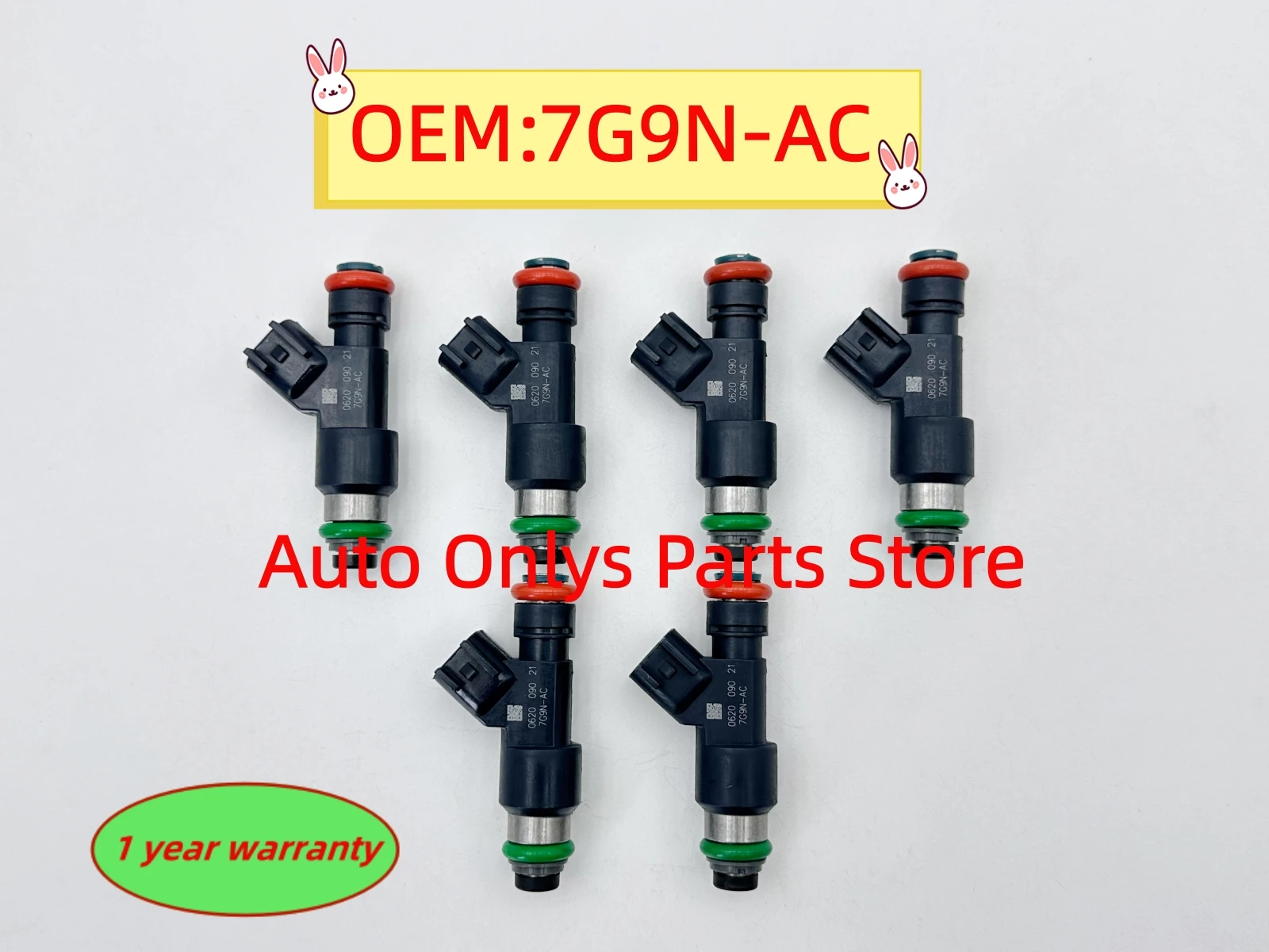 

6 шт. топливная форсунка, новая 7G9N-AC 062009021 для Land Rover Freelander 2 Motor 3.2 V6 Gasolina 06 Volvo XC60 S60 S80 V60 V70