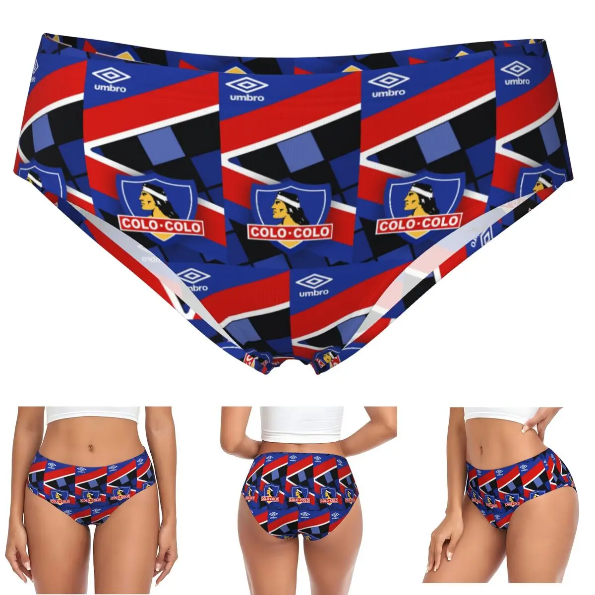 

Custom Golden Colo-Colo Campeon DE Chile (9) Трусики, женские удобные трусы, нижнее белье, дышащие женские трусы