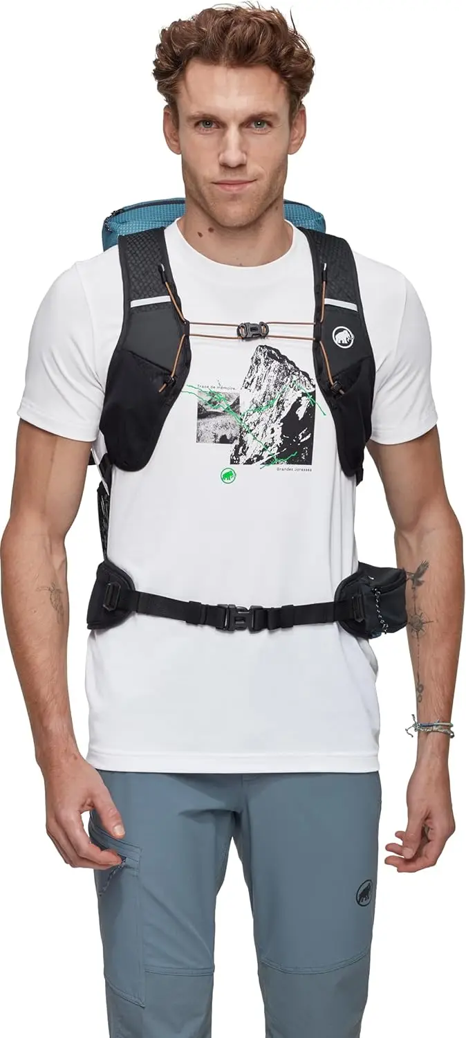 Mammut Ducan 26 - حقيبة ظهر خارجية للجنسين للمشي لمسافات طويلة والجري والمغامرات اليومية، أسود ياقوتي، 26 لتر #5