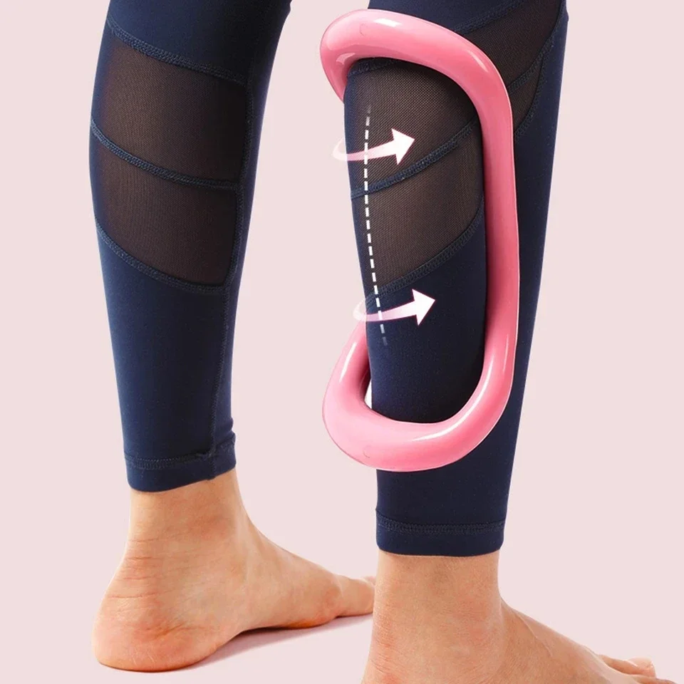 Cerchio yoga Pilates Anello elasticizzato Home Donna Attrezzatura per il fitness Massaggio fasciale Allenamento del corpo Esercizio Strumento di