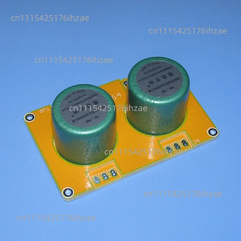 (1 + 1): 10 MC phono step-up transformer, 5 times / 10 times step-up, LP vinyl phono permalloy transformer, double shielded