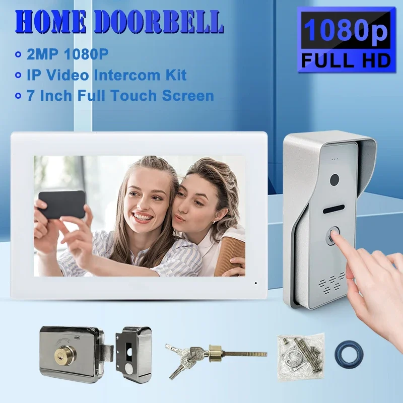 

Superior Quality Door Bell Support Monitor & Snapshot Outdoor Station And Cctv Camera, Video Entry Intercom System For Home And