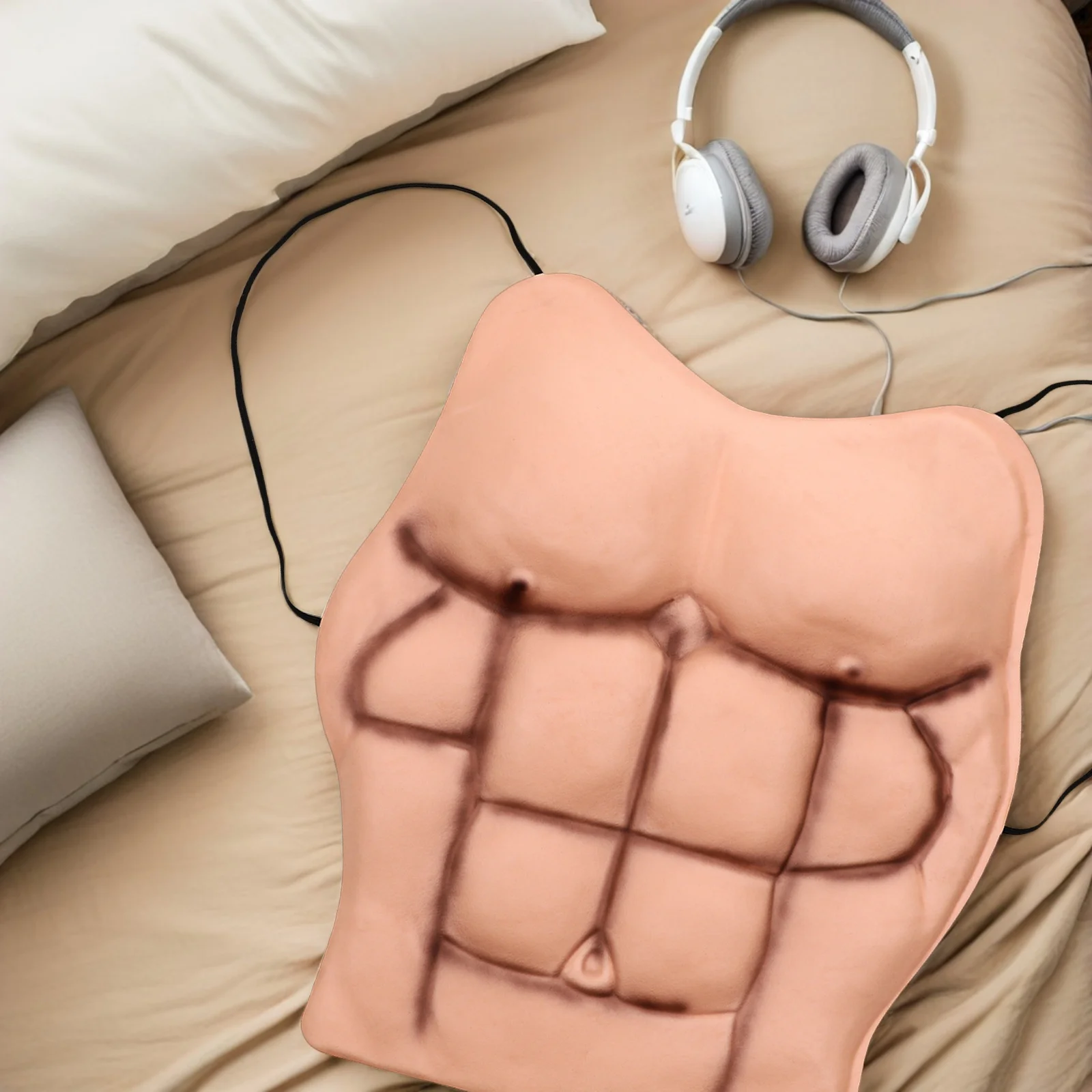 偽の筋肉プロップリアルな人工偽筋肉コスプレ仮装パーティーハロウィンいたずらアクセサリー男性用