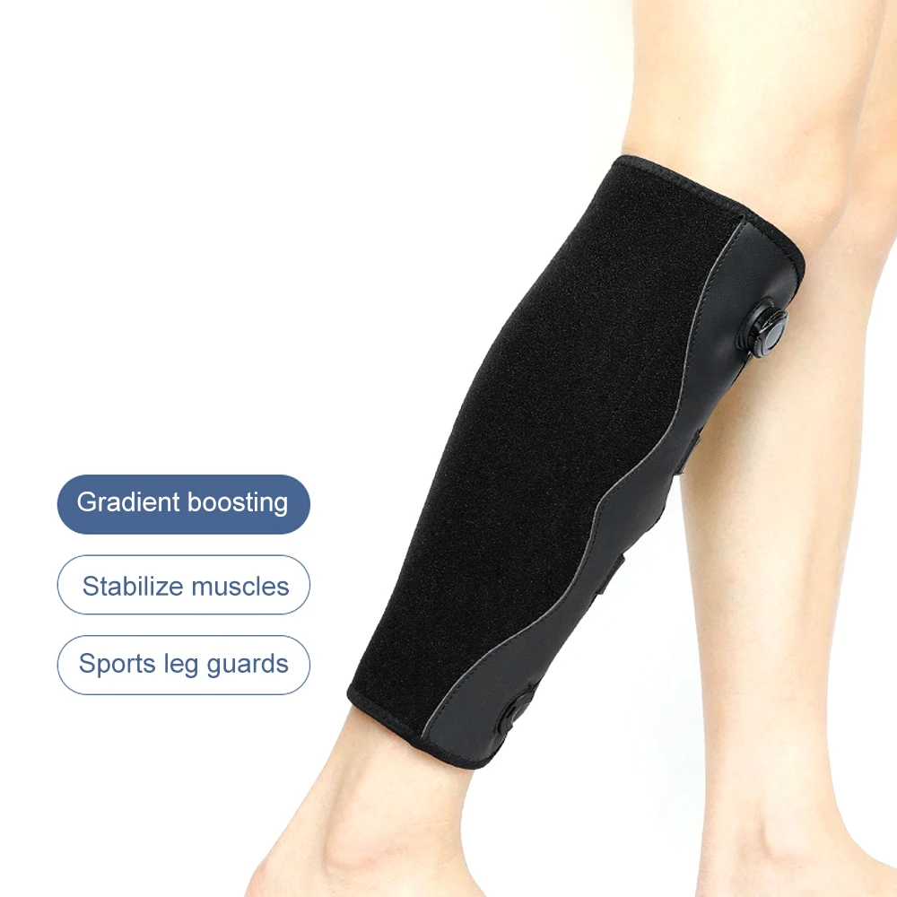 

1 шт., бандаж для поддержки икры, регулируемая компрессионная шина для голени, обертывание для икр