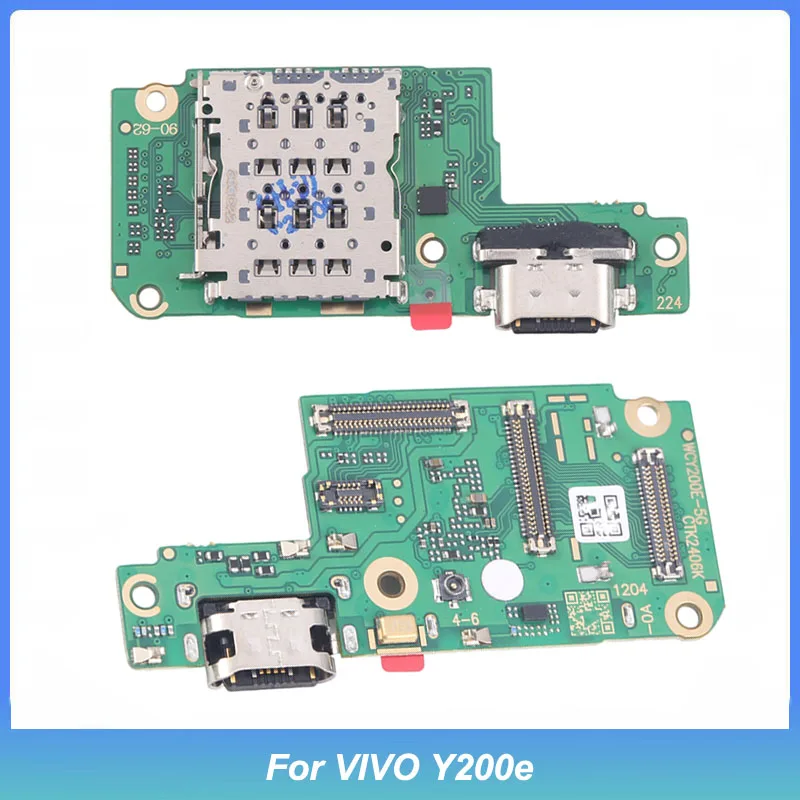 USB Charging Dock Board for VIVO Y200e Charger Port Connector Flex Cable Repair parts