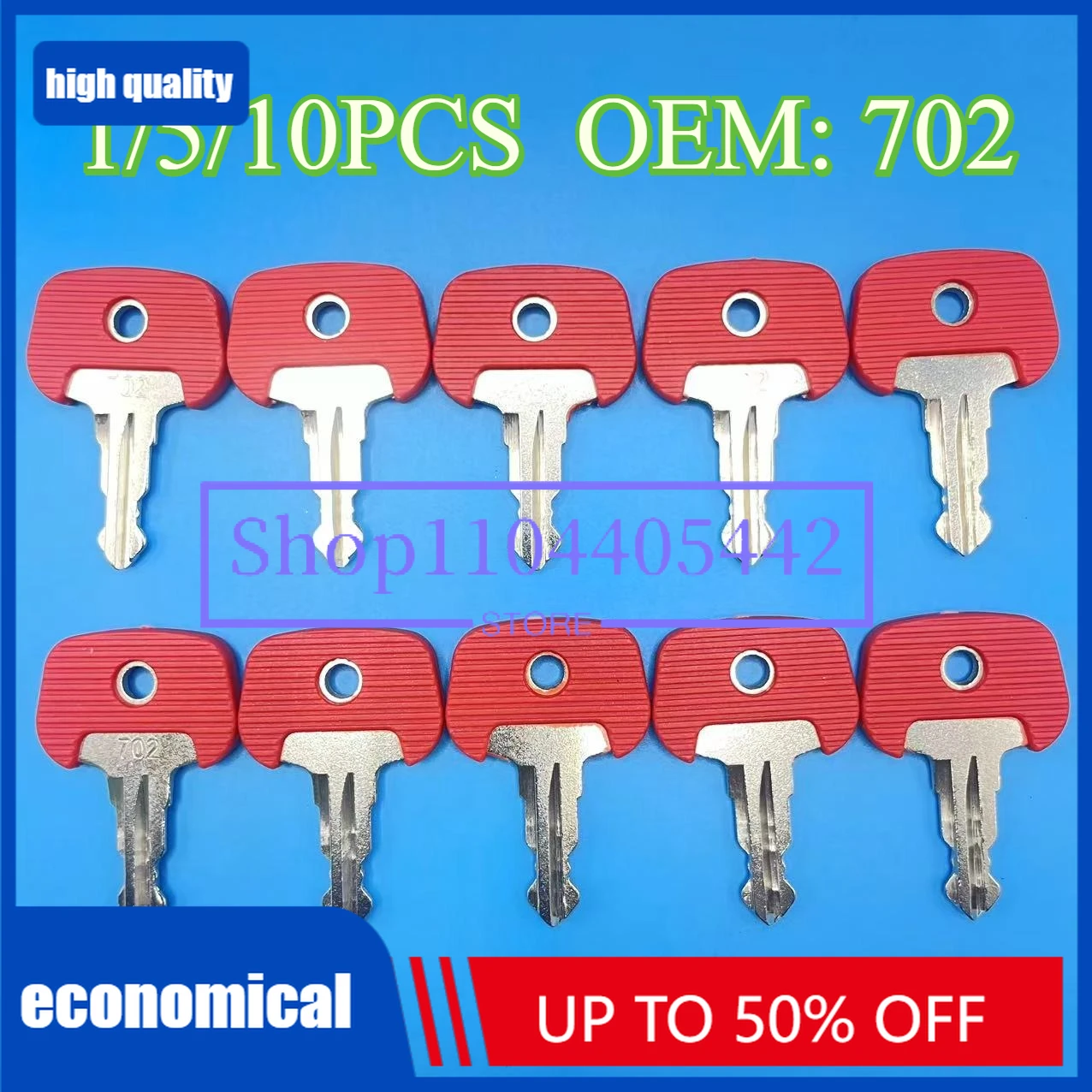 

1/5/10 шт. 209068 красные ключи 702 ключ запуска мощности ручной электрический 26906870 аксессуары для гидравлических вилочных погрузчиков