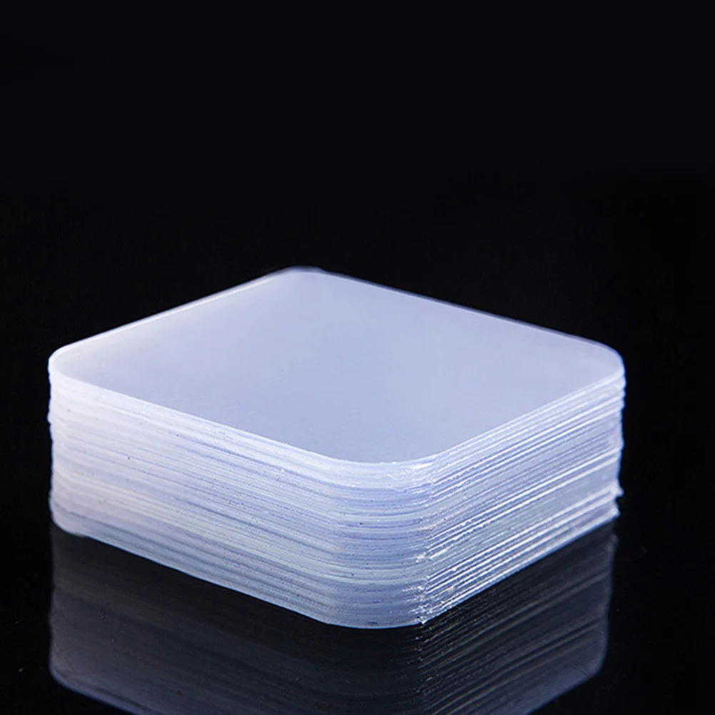 150 قطعة شريط لاصق على الوجهين واضح Traceless للتعليق على الحائط الملصقات الحرف بالونات سكرابوكينغ القابلة للإزالة #3