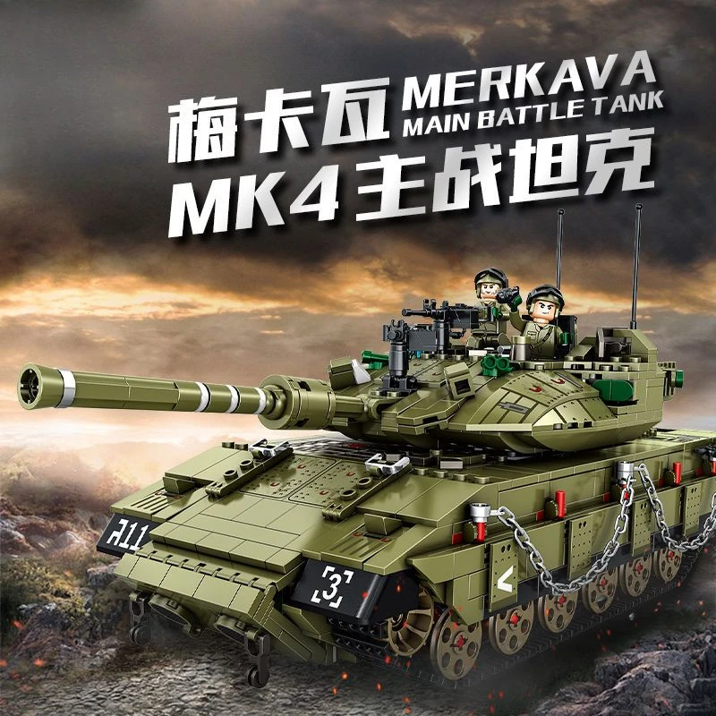 

Конструктор «Военная серия»: Модель тяжелого танка Leopard 2A7 (Военная серия), наборы кирпичиков, креативные игрушки времен Второй мировой войны для мальчиков и взрослых, рождественские подарки