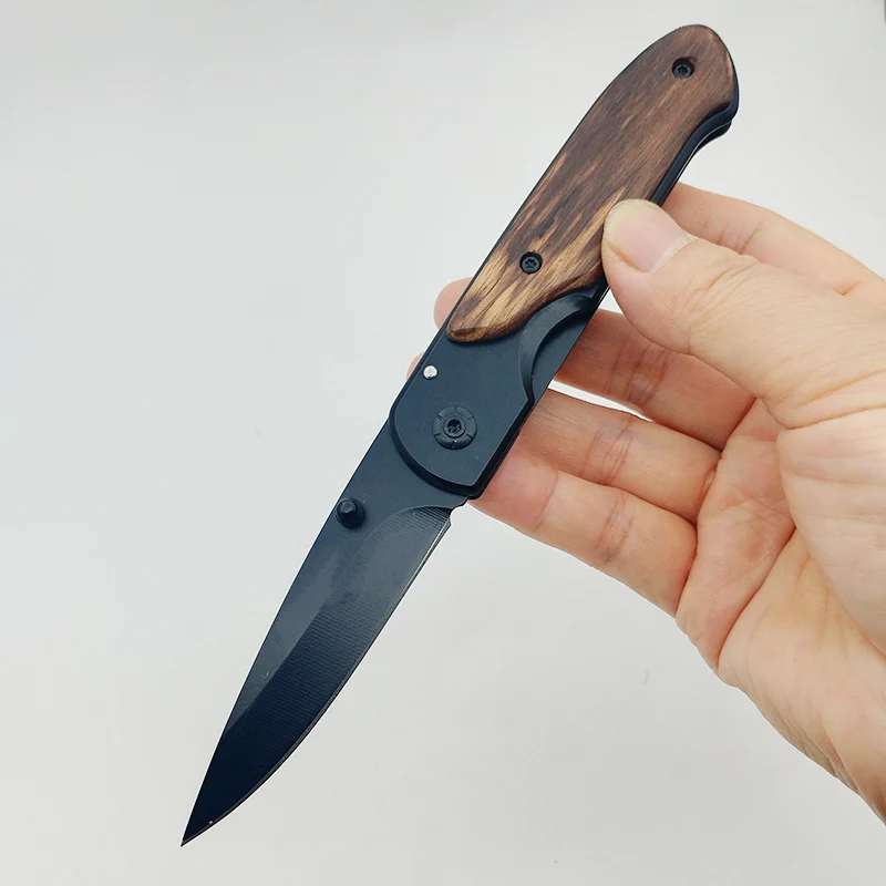 Мини-складной нож 3CR13MOV, стальное лезвие, деревянная ручка, инструменты для кемпинга, EDC, креативные подарки, карманный нож Мини-складной нож 3CR13MOV, стальное лезвие, деревянная ручка, инструменты для кемпинга, EDC, креативные подарки, карманный нож