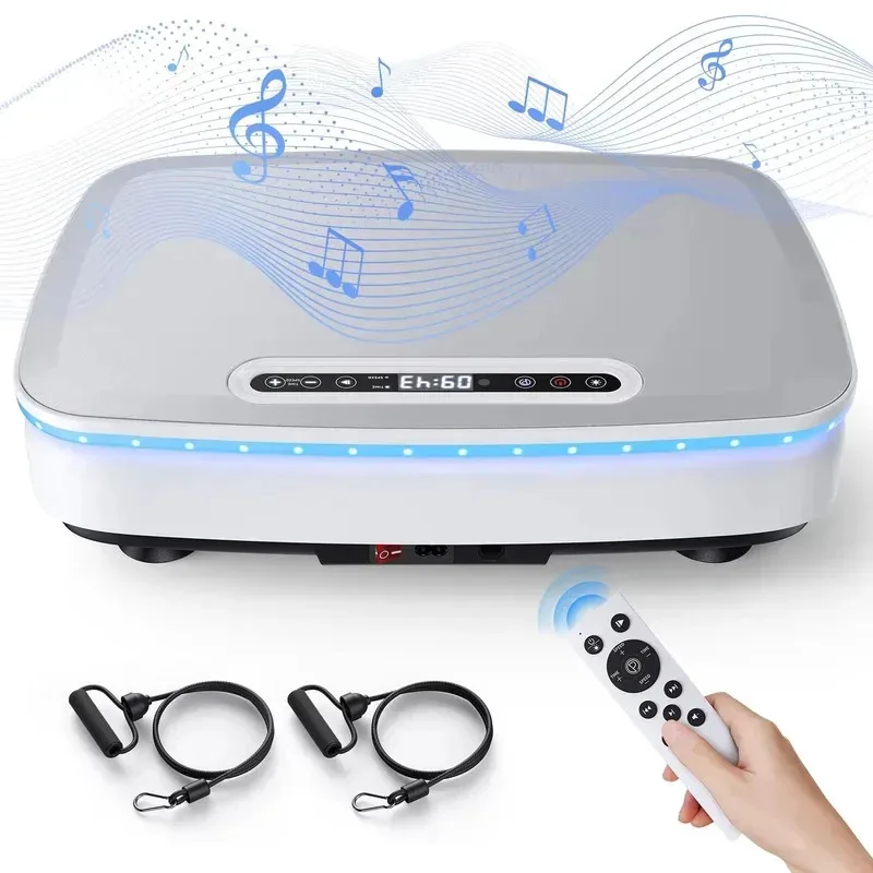 

Fitness Equipment Vibration Plate Exercise Machine for Lymphatic Drainage Pain Relief Improved Sleep Fat Burning Weight Loss