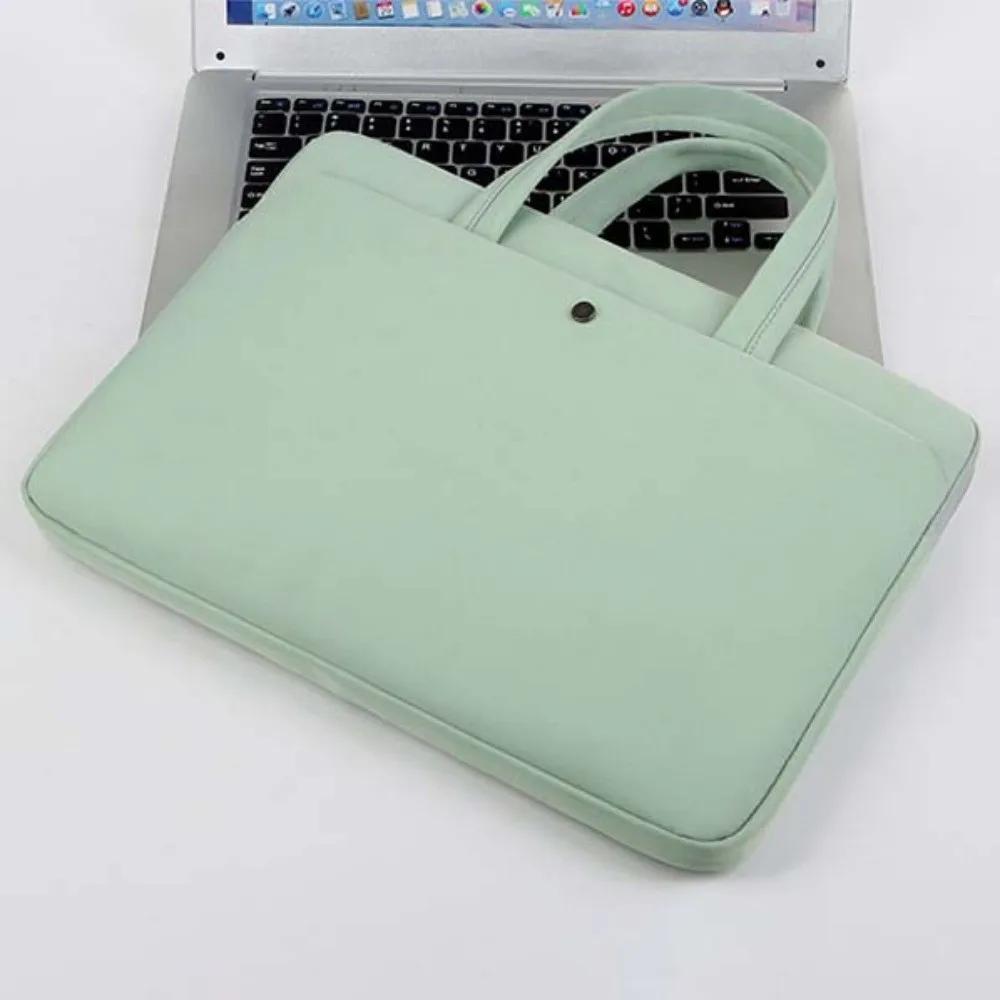 

Портативные сумки для ноутбуков с ручкой, легкий ультратонкий чехол для ноутбука, мягкий материал, водонепроницаемый чехол для ноутбука, деловой портфель