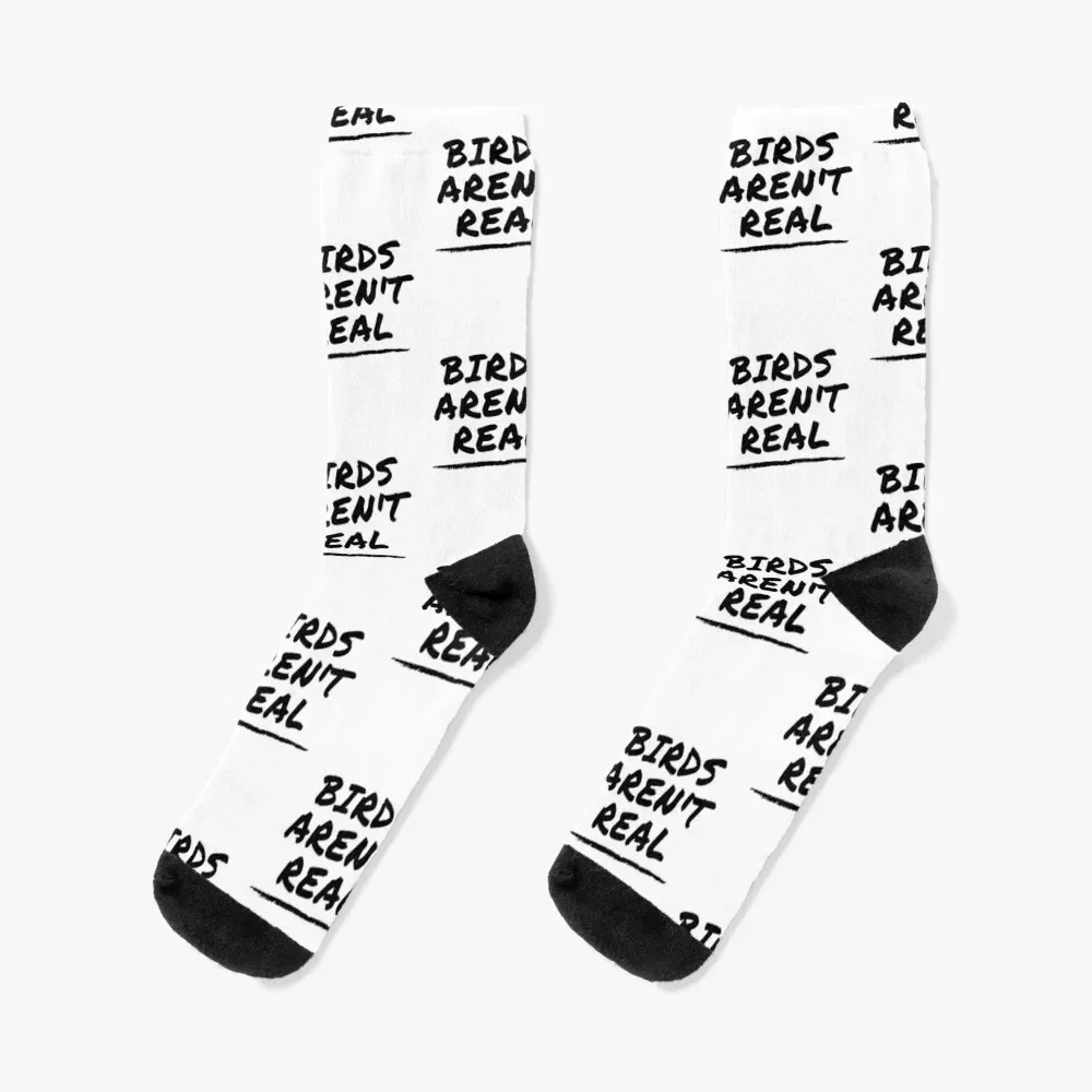 

Birds Arent Real Socks tennis Heating sock sheer Luxury Woman Socks Men's