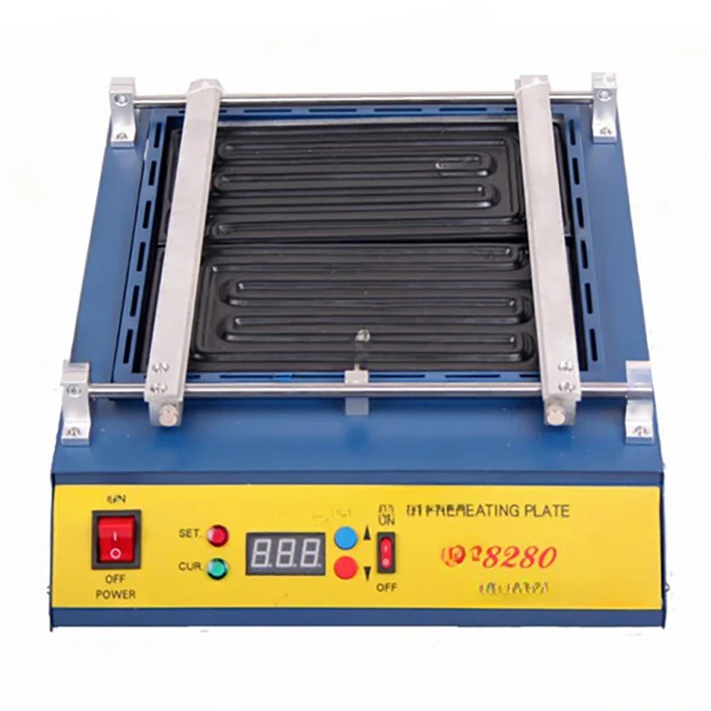 220V Or 110V PCB Preheater IR Plate-8280 IR-Preheating Oven 0-450Degree Celsius Solder Repair