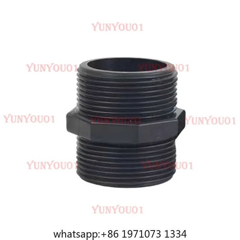 PE Water Pipe To Wire, Drip Irrigation Pipe Main Pipe Accessories Pvc Threaded Joint Filling Core, Conversion Head