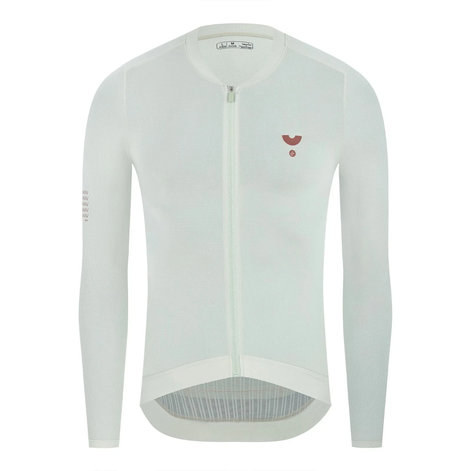 YKYW 2026 Herren Pro V-Ausschnitt Langarm-Radtrikot Rutschfest SPF50+ Schnelltrocknend Atmungsaktiv MTB Rennrad Maillot Fahrradbekleidung – Detail 5