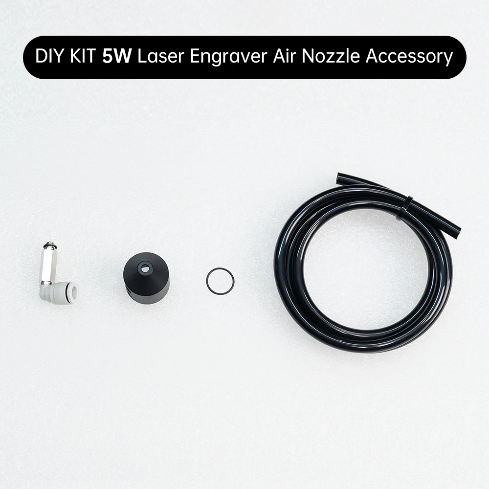Algolaser-DIYレーザー彫刻機,エアノズルアクセサリー,レーザー彫刻機,エアホースアダプターのアップグレード,5W,キット
