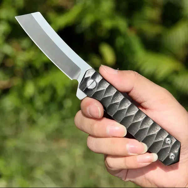 D2 Tanto Blade Bearing Folding Pocket Knife Tactical Stainless Steel Handle Survival Knives Outdoor Camping Hunting EDC Tools