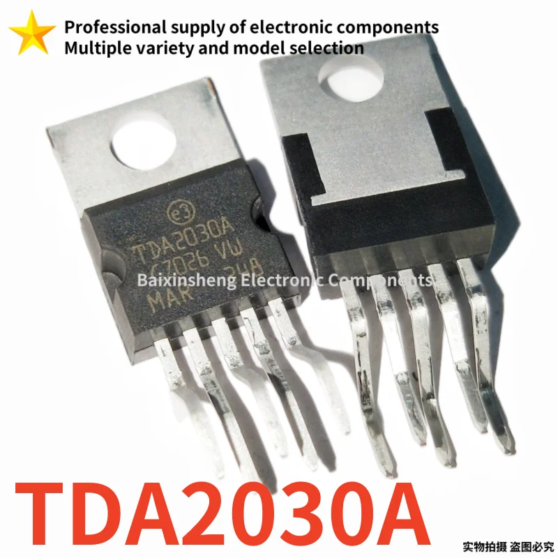 10PCS NEW TDA TDA2003A TDA2003 TDA2030A TDA2030 TDA2050A TDA2050 TDA2050L LM1875T LM1875 TO-220-5 Audio power tube