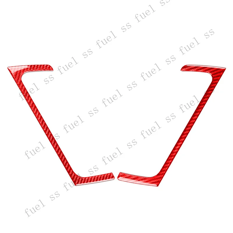 S+ Door Storage Air Vent Outlet Cover Trim for Honda S2000 2004-2009 Red 2pcs Car 5