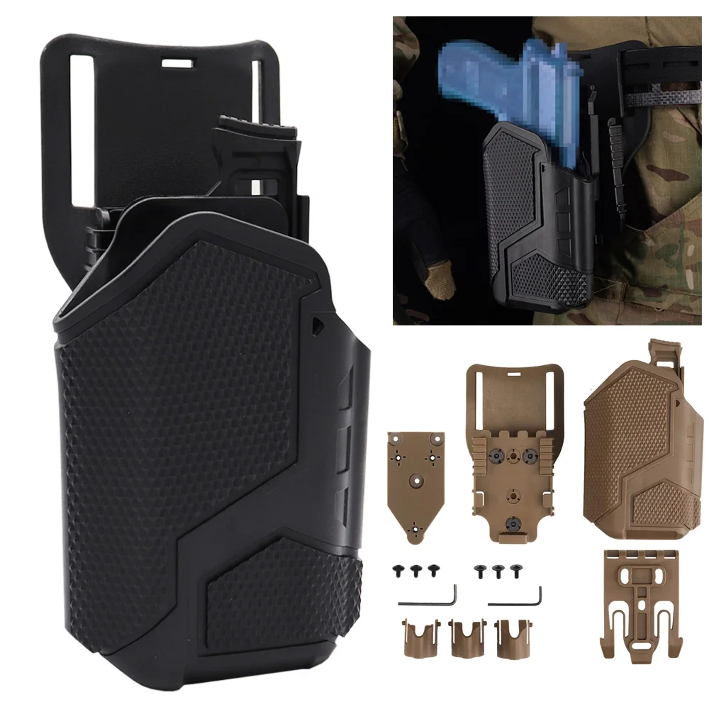 Neue taktische x300u taschenlampe universal pistolen holster leichte lager qls holster für sig glock 17 19 holster zubehör