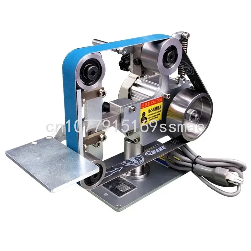 Small Vertical and Horizontal Household Brushless Sand Belt Machine Polishing and Polishing Fixed S3 Abrasive Belt Machine