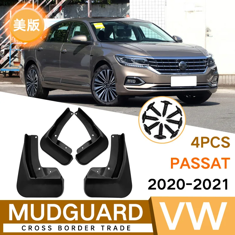 

For Volkswagen Passat 2020-2021 black car mudguard Reduce dust Resist tire dirt car accessories tools