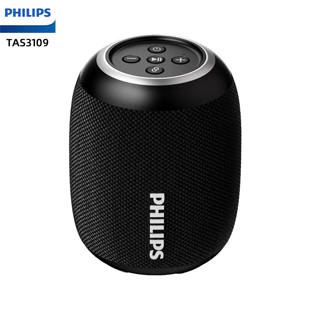 Philips スピーカー ブラック フィリップス ポータブルBluetoothスピーカー 2000mAh