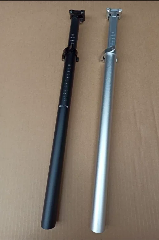 1 Stück HQ Brandneue ausziehbare Sattelstütze, verstellbare Sattelstütze, 500–750 mm, 33,9 mm, Aluminium, 690 Gramm, für DAHON Faltrad 412 P8 – Detail 2