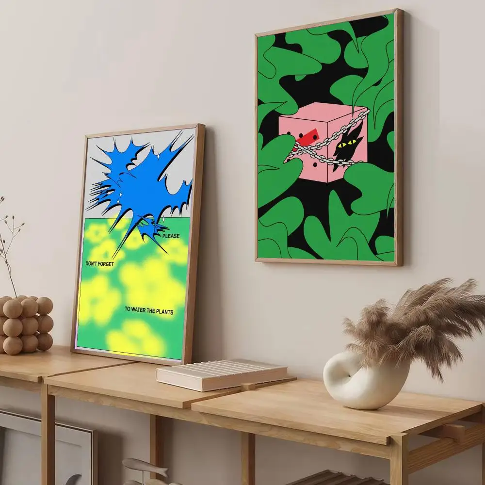 Japandi style GOOD OMEN Poster Modern Aesthetic Wall Art Print Trendy Bedroom Home Decor Gift