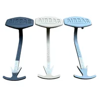 x1 New Interior Door Panel A-I-R-B-A-G Label Cover Cap Trim for BMW 5 Series E60 E61 M5 X5 E53 520i 525i 51417076810 51417004436