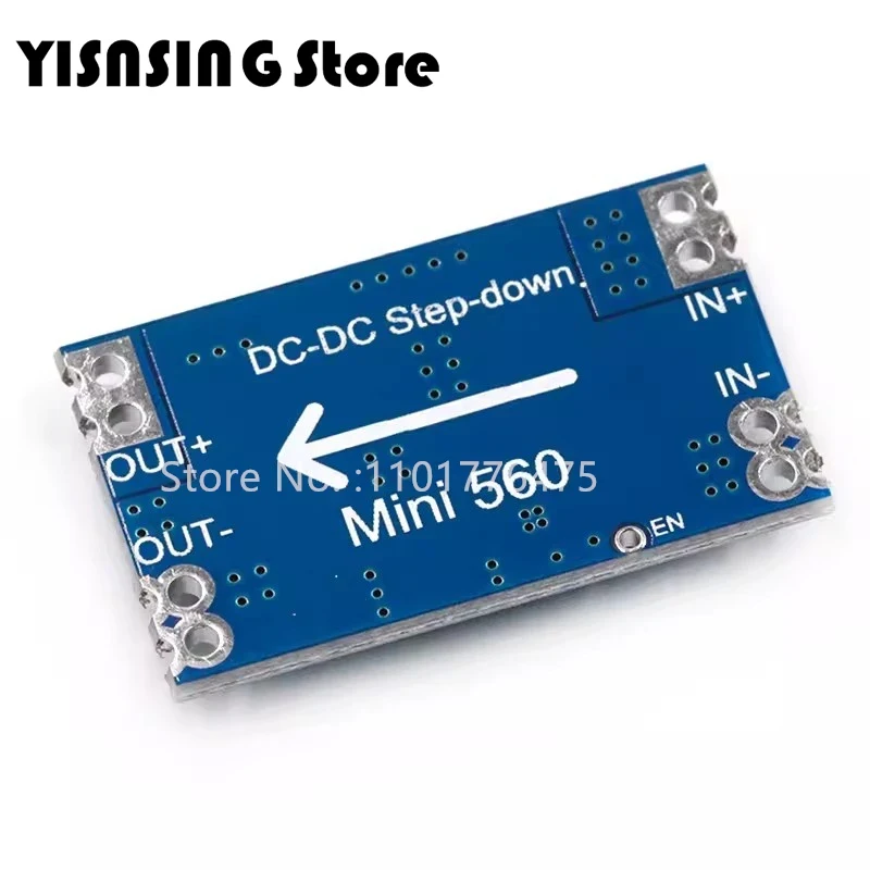 5/10 Uds Mini560 5A DC-DC Mini560 PRO módulo de suministro de voltaje estabilizado reductor 6-30V a 3,3 V 5V 9V 12V