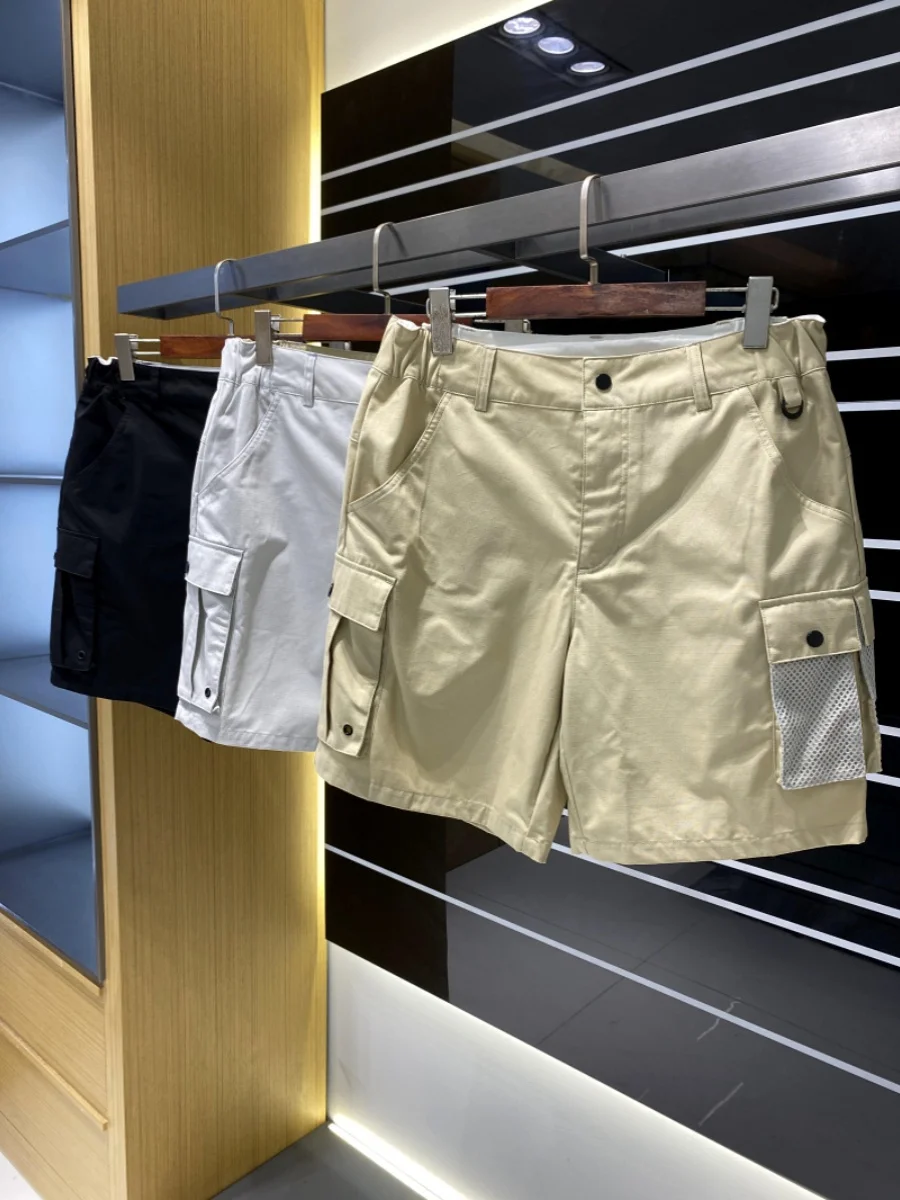 

Outdoor Lightweight orts Men's Faion Elastic Waist Five-Quarter Length Casual Spor Versatile Summer Youth Active Wear