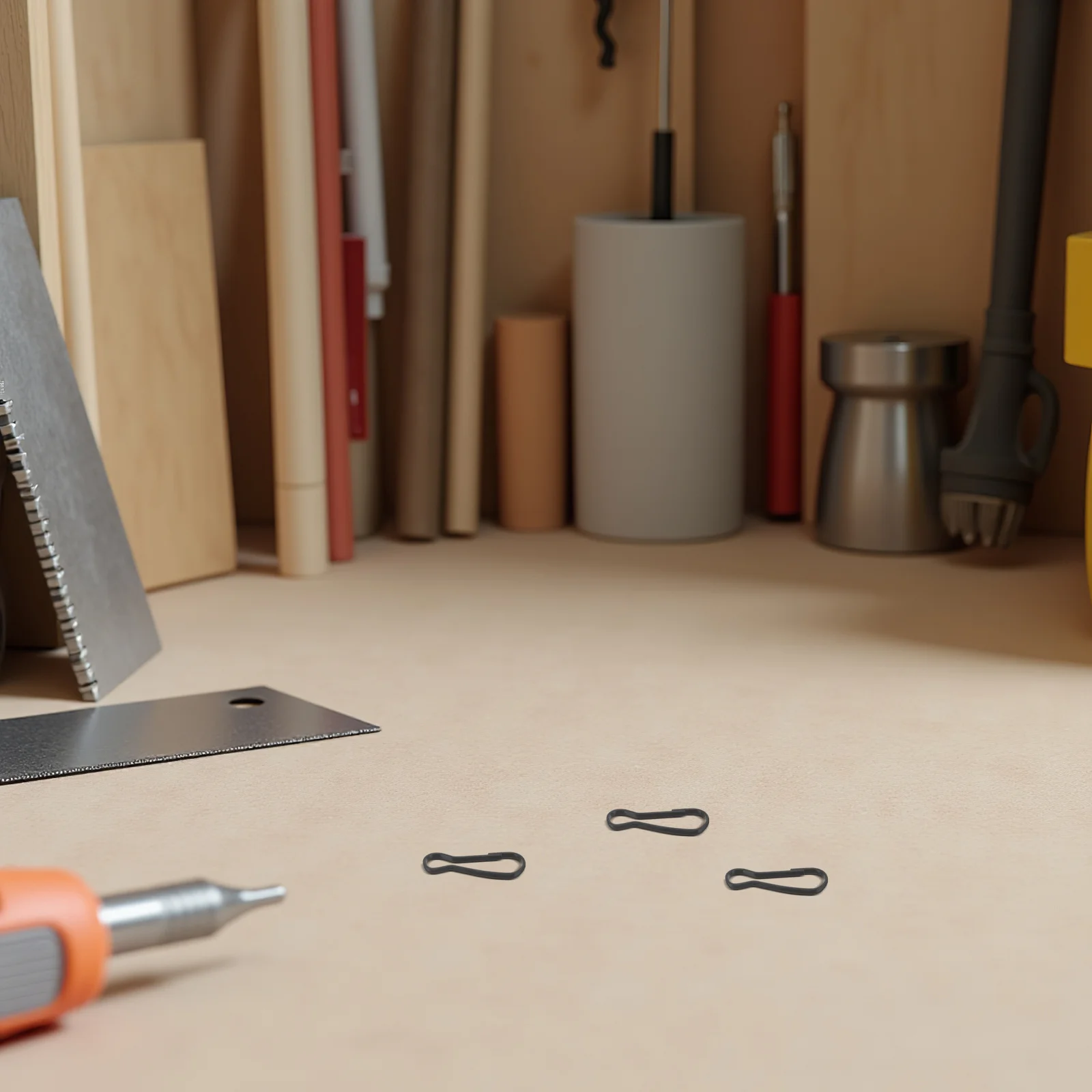 

100Pcs Snap Clips Metal Spring Buckle for Curtain Tracks Drapes Tiebacks Secure Holdaway with Locking Mechanism