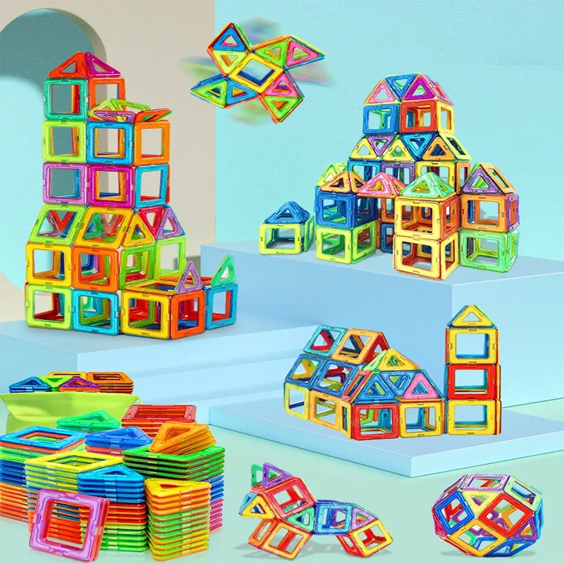 

Magnetic Building Blocks for children's Toys, Puzzle Learning, Birthday and Christmas Gifts
