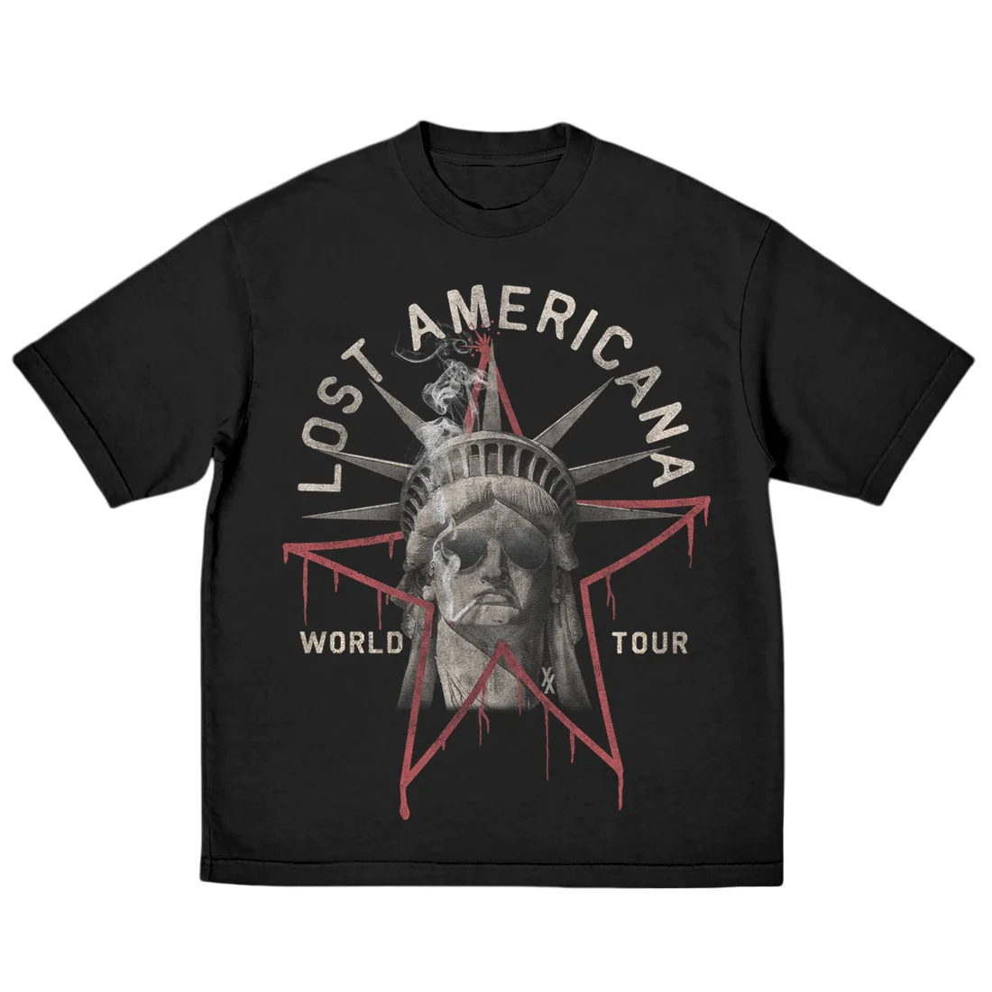Machine Gun Kelly MGK lost americana Tour 2026 Merch T shirt Cotton Unisex Men‘s Women's T-Shirts Y2k Fans Casual Popular Tee