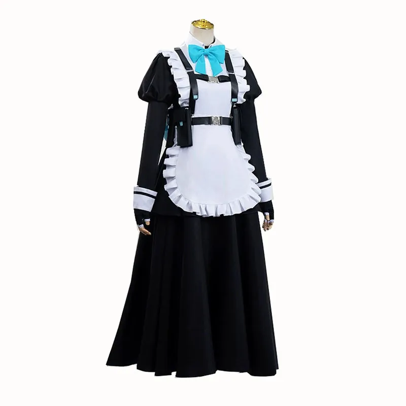 

Blue Archive Asuka Umatoki Game Cute Maid Long Dress Short skirts Maid Uniform Cosplay Costume