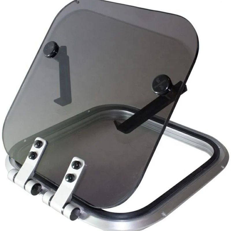 

Hot Selling Acrylic Customized Boat Skylights Deck Light Aluminum Deck Hatch For Marine Boats Yacht RV