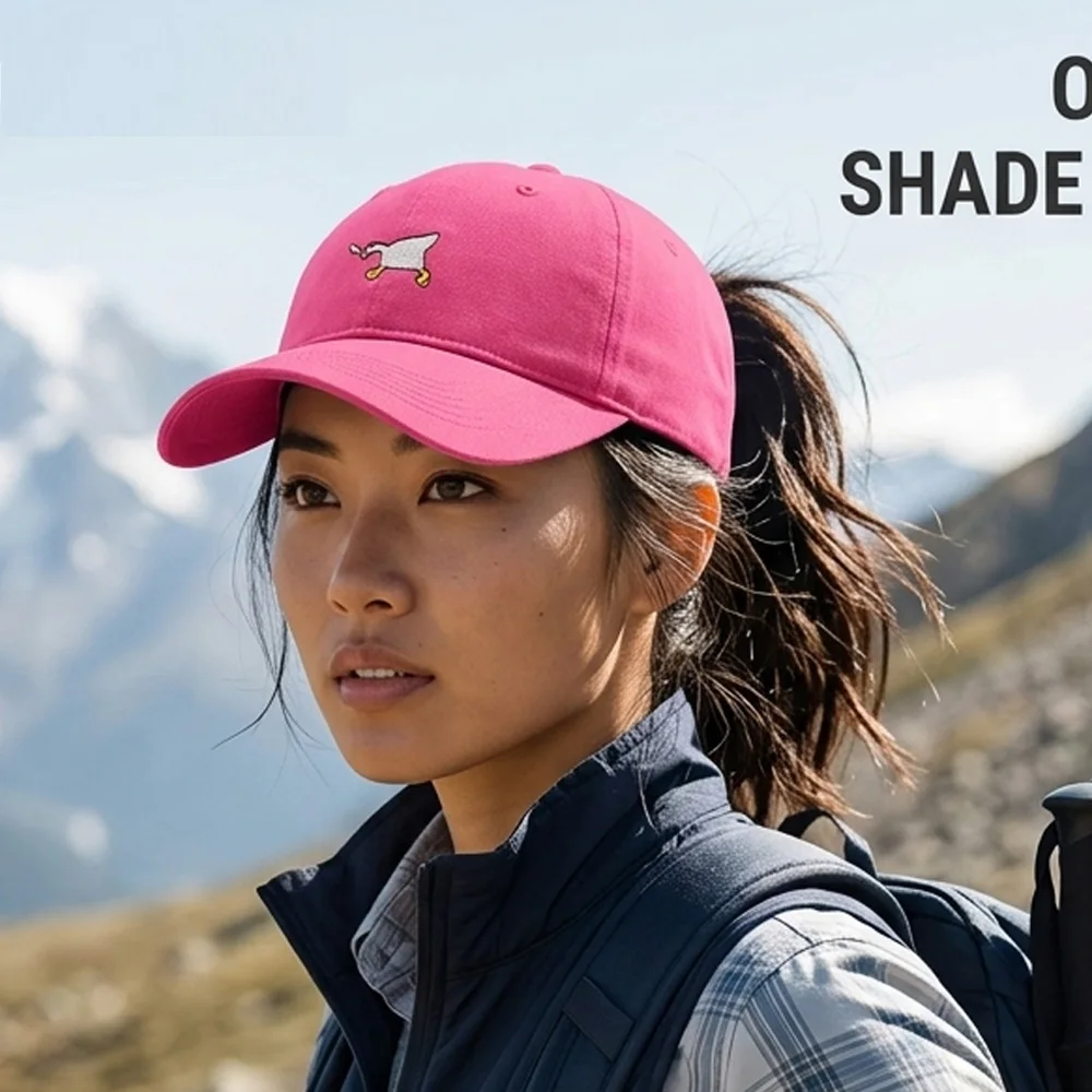 

Breathable Cotton Duck Tongue Cap Outdoor Hiking Sun Hat Embroidered Animal Pattern Baseball Caps For Women Men Summer Casquette