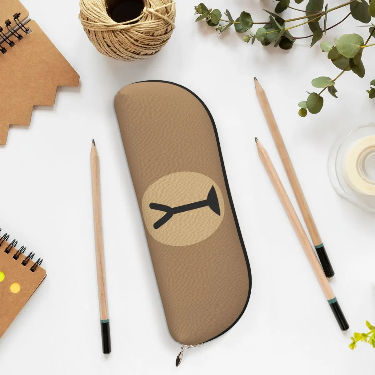 Mocha Bear And Milk B Pencil Cases Pen Holder Storage Stationery Supplies Big Capacity Pen Box Pencil Bag for Boys Girls School