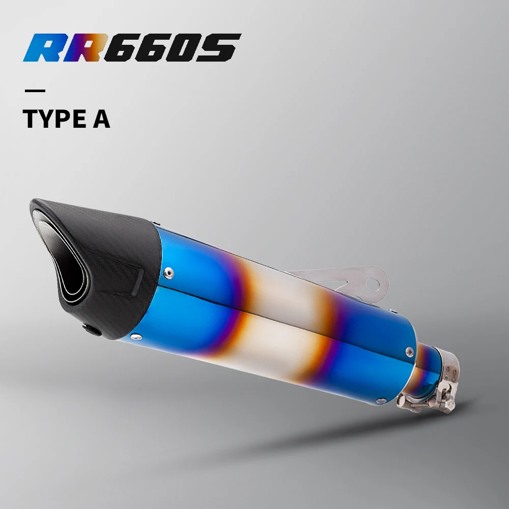 

For RR660S Original Motorcycle Exhaust Muffler Racing Line In-Place Muffler