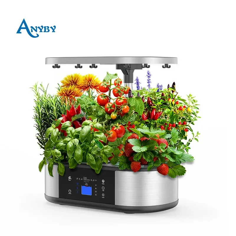 Automatic Home Garden Intelligent LED Hydroponic Indoor Herb Garden Planting System Indoor herbaceous plants