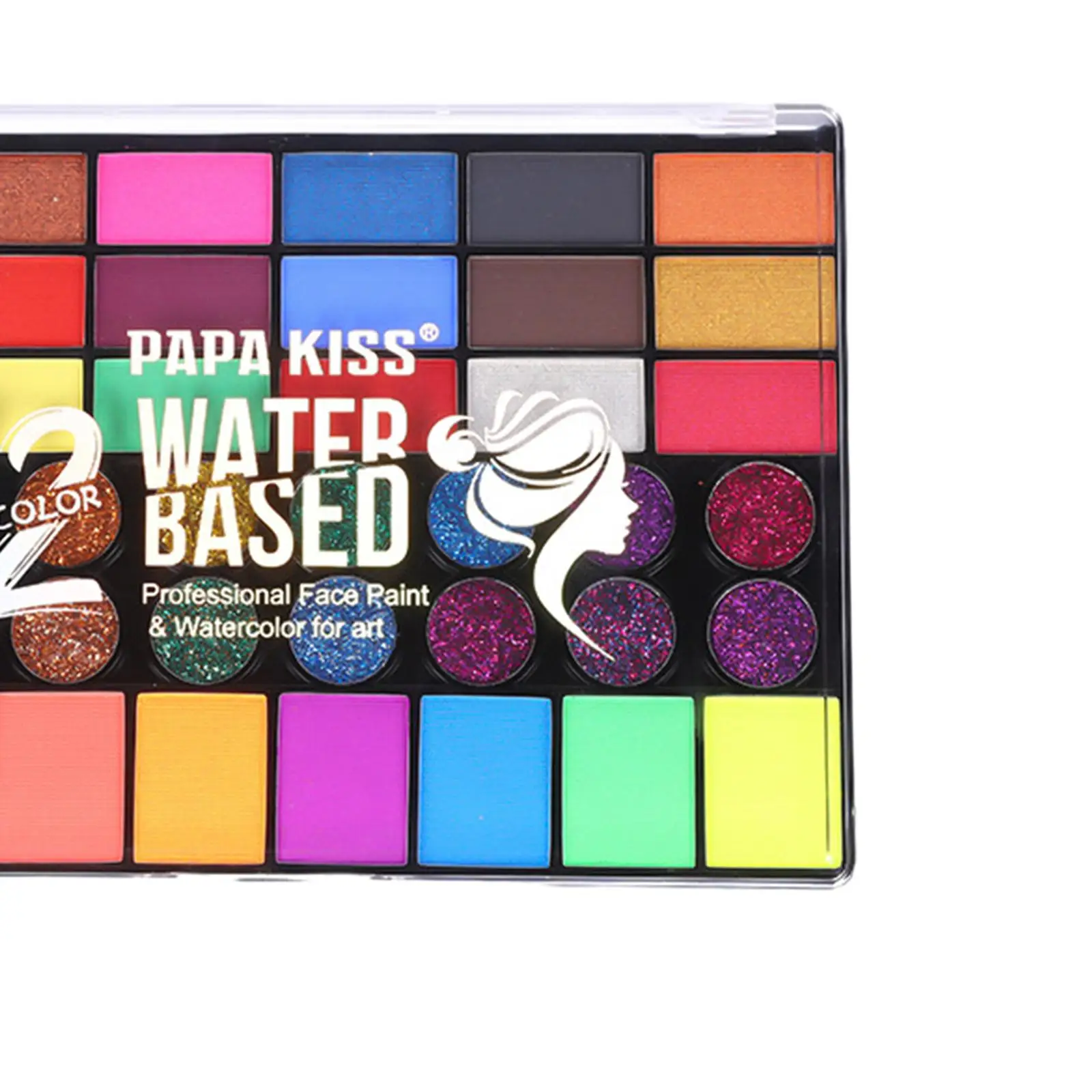 Palette de peinture pour le visage et le corps, maquillage de scène, Halloween Owpat