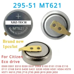 295-5100 MT621 with Foot 295-51 Watch Rechargeable Battery Watch Capacitor for Citizen H504 E100 Eco Drive