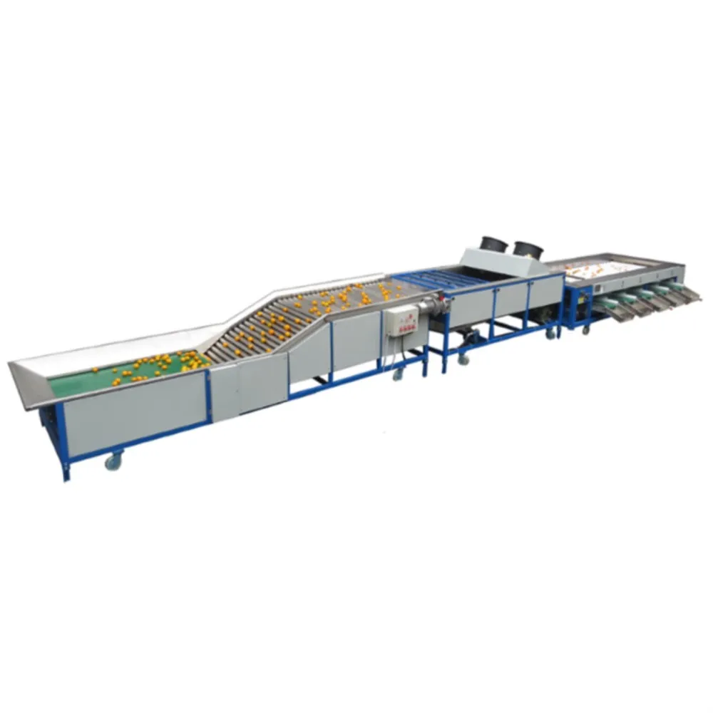 Industrial Fully Automatic Pomegranate Fruit Vegetable Sorting Machine Fruit Sorter and Fruit Grading Machine