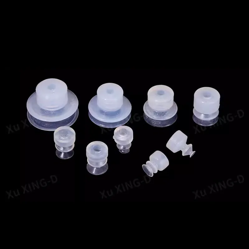 Pneumatic Vacuum Suction Cup 5 Mounting Hole Nozzle Injection Molding Machine Manipulator Accessories Hardware Silicone Suction